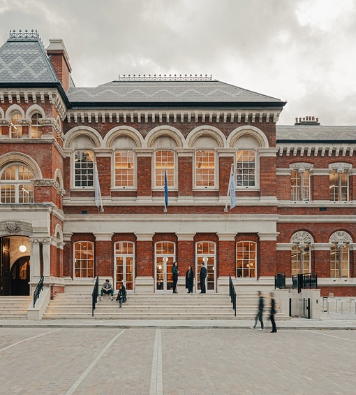 An office building exterior in London